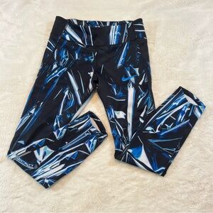 Nike Blue and Black Track Pants
